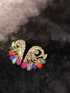 Peacock Style Fashion Earrings