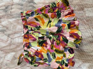 Colorful Ruffle Skort