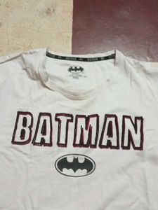 White Batman T-shirt