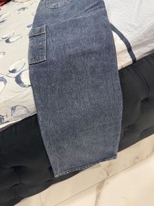 Stylish Navy Blue Cargo Pants For Women