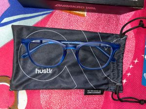 Lenskart Hustlr Ocean Blue Eyewear Premium Blu Cut