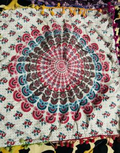 Bohemian Mandala Throw Pillow Covers