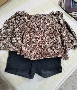 Floral Print Top