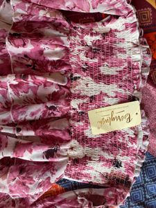 Floral Off-Shoulder Top