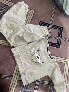 Cute Bear Print Baby Pants