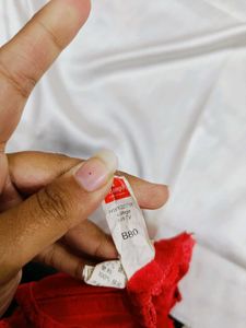 🇳🇿💫🎀 Triumph Red Lace Bra