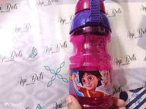 Sipper Water Bottle With Straw For Kids .