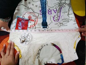 Paris Print Sleeveless Tunic