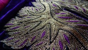 Beautiful Purple Pheran