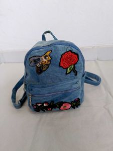 Denim Backpack