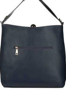 Caprese Stylish Navy Blue Hobo Shoulder Bag