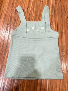 westside Daisy Print Tank Top