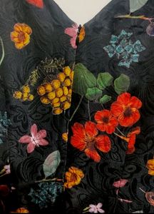 Multi Floral Printed Dress For 32 Bust