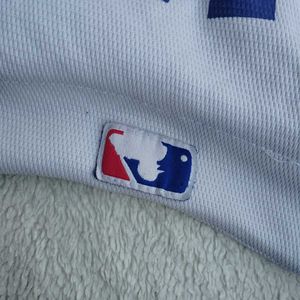 Dodgers white jersey for men and women both
