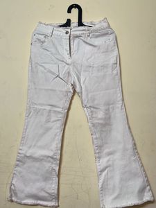 White Flared Jeans