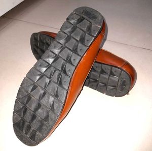 Brown Leather Loafers - Classic Style