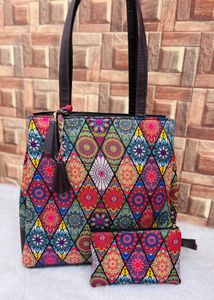 Handicraft Hand Bags With Small Pouch