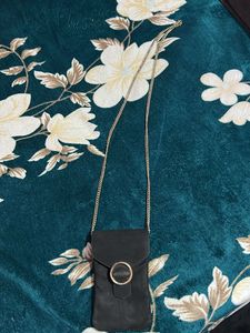 Black Crossbody Phone Bag
