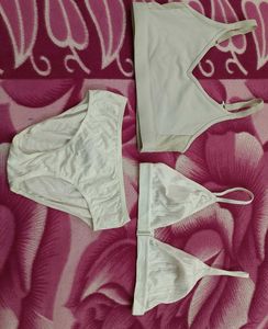 White Bra and Panty Set