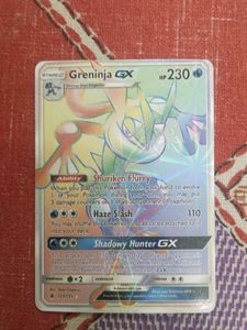 Pokemon Raichu &amp; Greninja GX Card Lot