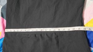 Black Frock With Dupatta