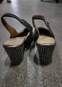 Sparkly Slingback Heels