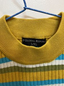 Striped Sleeveless Top 🧀