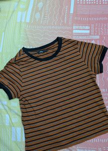 Striped Crop Top