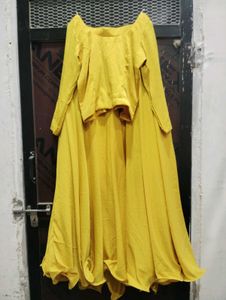 Yellow Lehenga Choli Set