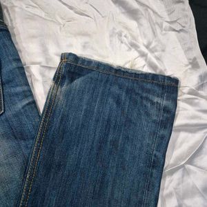 low waist /rise  Straight Fit denim /Y2K