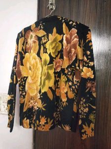 Autumn Flower Sweater