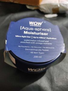 WOW Aqua Sphere Moisturizer | Ultra Light Gel