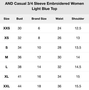 Embroidered Casual Top