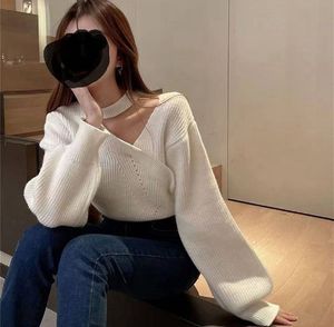 Korean Mocked Knit Sweater