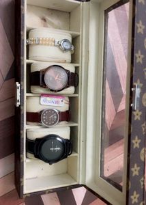 Watch Collection in Display Case
