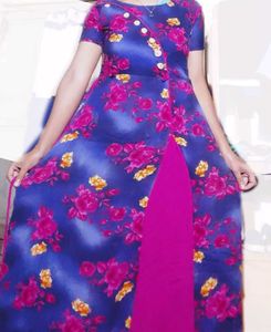 Beautiful Floral Gown