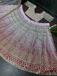 Kiara Advani Dupe Bridal Lehnga *unstitched*