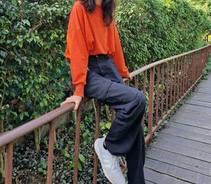 Black Cargo Jeans @lowestprice