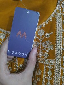 Elegant Mustard Kurta Set