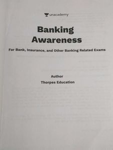 Banking Awareness Book