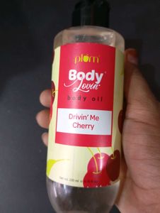 plum drivin me cherry body oil