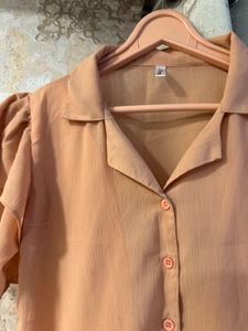 Peachy Cute Top- Bust- 32/30