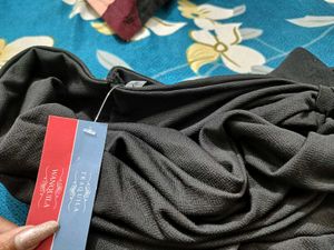 Elegant Black Maxi Dress with tag