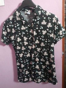 Floral Print Night Suit