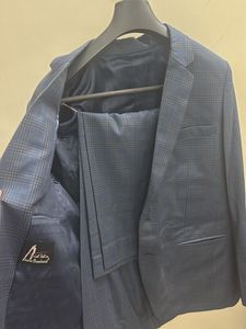 Men's Plaid Suit for Winter