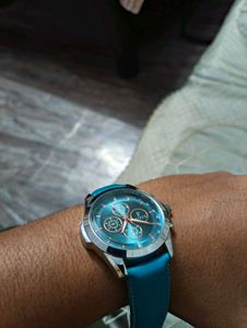 Teal FIZIX Chronograph Watch