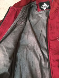 Adidas Burgundy Jacket