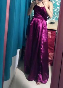 Designer Slit Cut Skirt Gown All Size
