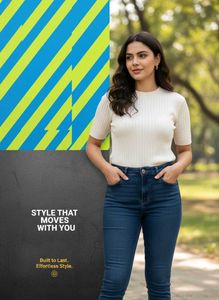 Dark Blue Denim Tokyo talkies Jeans