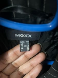 Women’s Black Striped Blazer